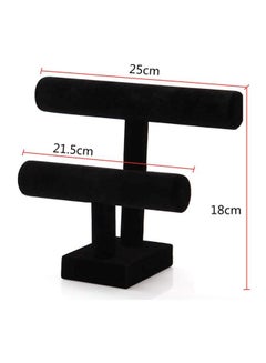 Generic Velvet 2 Layer T-Bar Display Stand  - Image 3