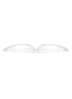 Generic Pair Of Front Headlight Lens Cover Shell 