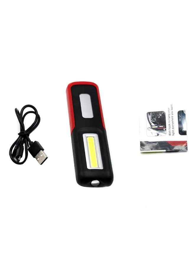 مصباح عمل LED قابل للشحن مع كابل ودليل استخدام