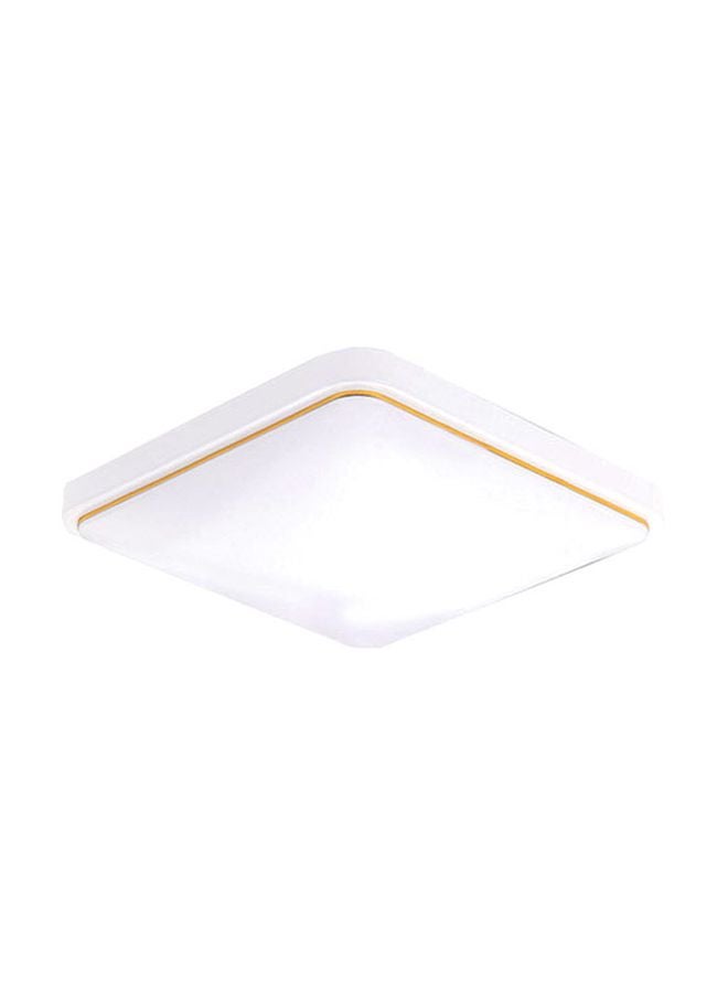 LED Ceiling Light White/Gold 30.5x9.6x30.5centimeter - Image 1