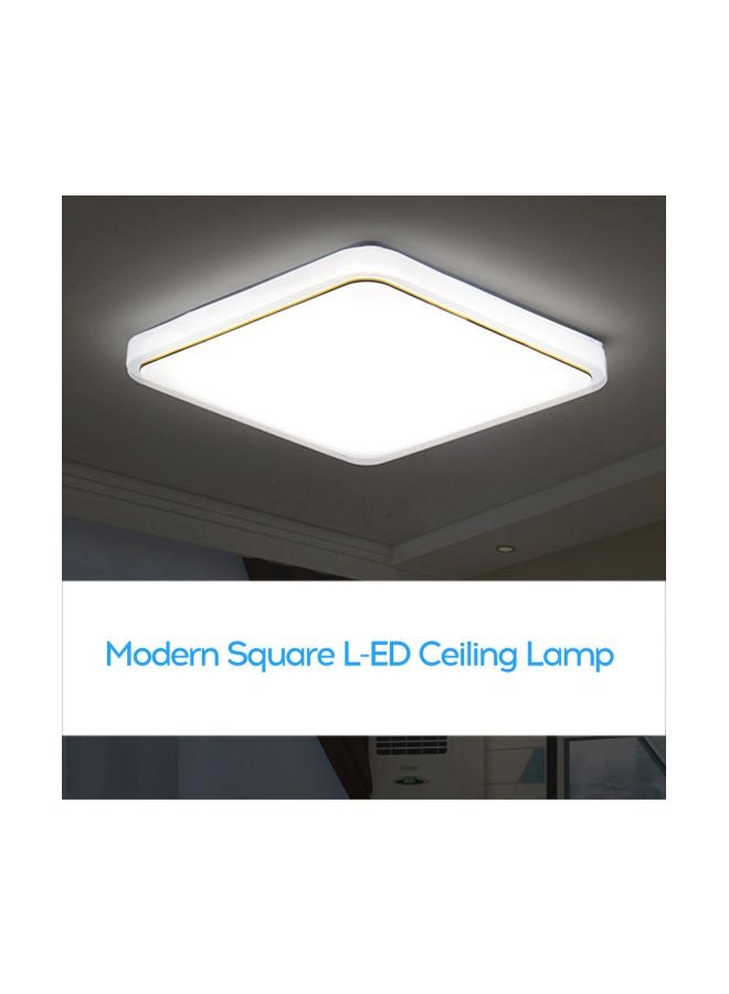 LED Ceiling Light White/Gold 30.5x9.6x30.5centimeter - Image 4