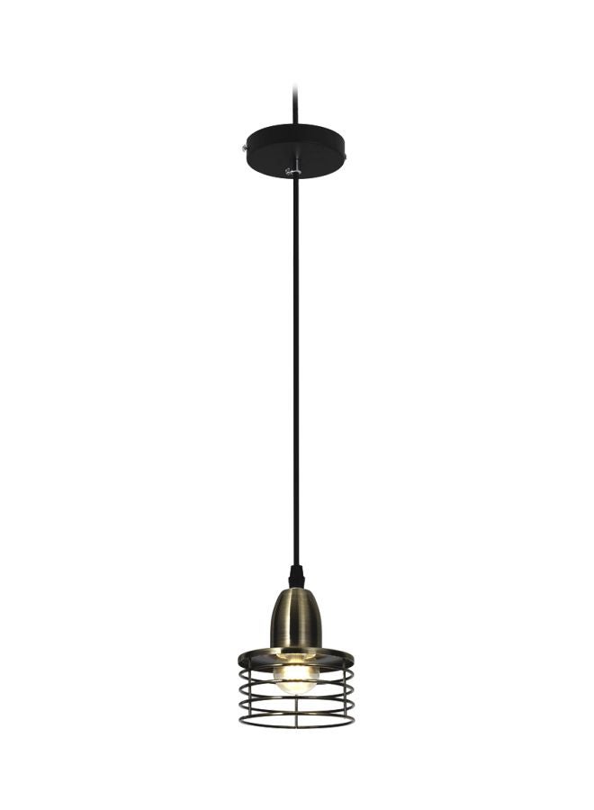Retro Style Pendant Light Black/Grey/Silver 20x17x17cm  - Image 1