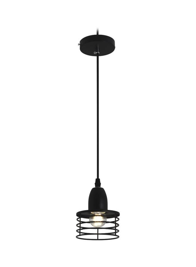 Retro Style Pendant Light Black 20x17x17cm  - Image 1