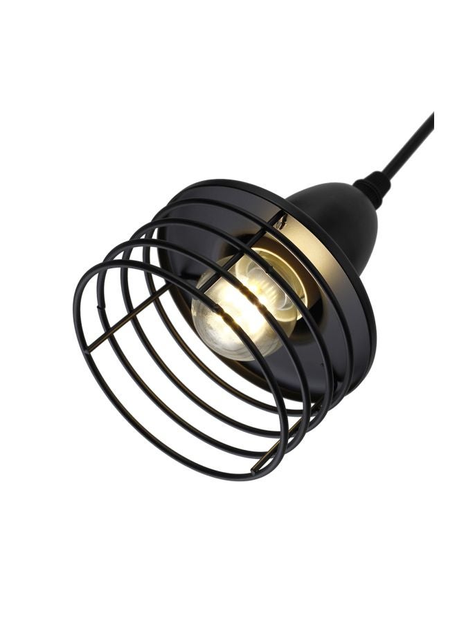 Retro Style Pendant Light Black 20x17x17cm  - Image 5