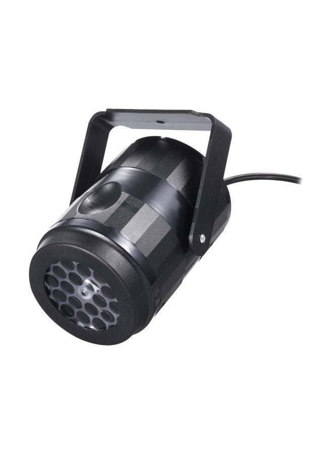جهاز بروجيكتور بإضاءة LED متحركة أسود  - Image 1