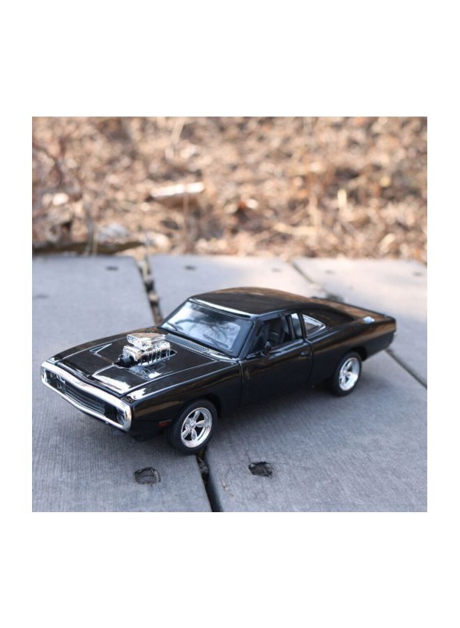 Lishp Diecast Metal Car 2541547 Black - Image 2