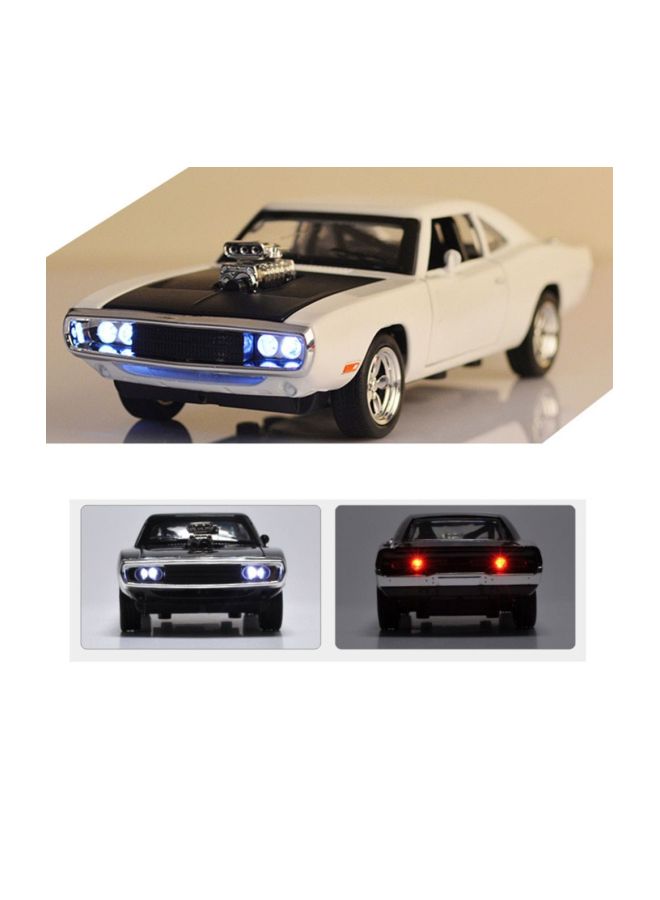 Lishp Diecast Metal Car 2541547 Black - Image 4