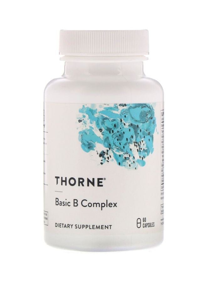 مكمل غذائي 60 كبسولة B Complex الاساسي .