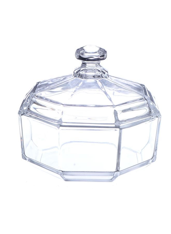 Octime Sugar Bowl Clear 1x12centimeter 