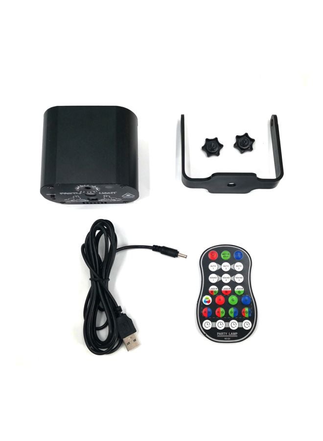 مصباح LED لتزيين المسرح. أسود 18.5x8.5x8.9سم  - Image 4