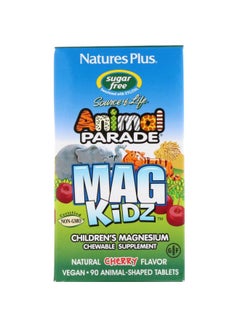 Nature's Plus Animal Parade Magnesium Dietary Supplement - 90 Animal-Shaped Tablets 