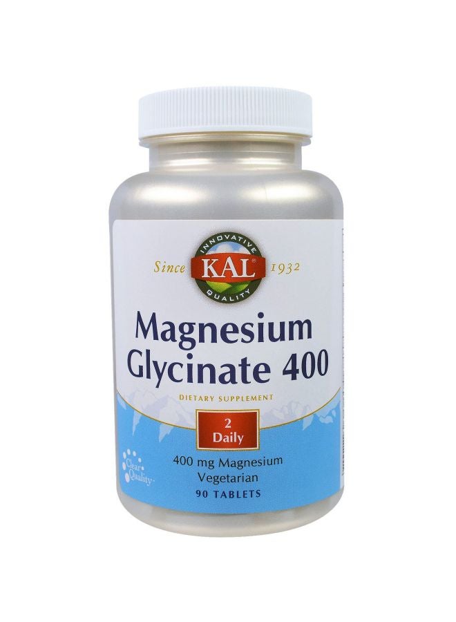 KAL - Magnesium Glycinate 400 400 mg - 90 Tablets - Image 1