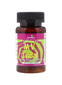 Futurebiotics M.v. Teen Multivitamin And Mineral Supplement - 90 ...