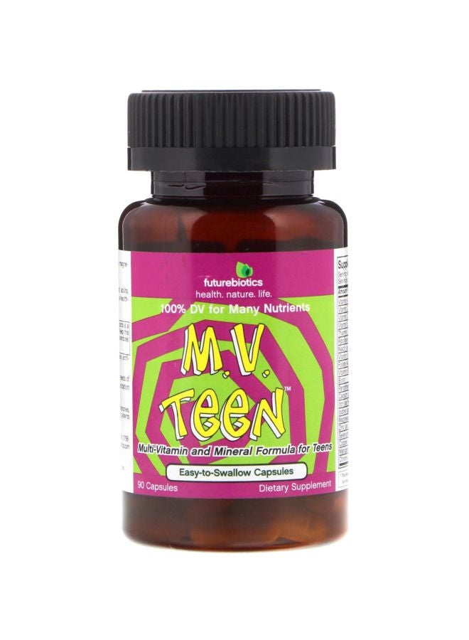 فيوتشر بايوتكس مكمل متعدد الفيتامينات والمعادن إم . في تين - 90 كبسولة