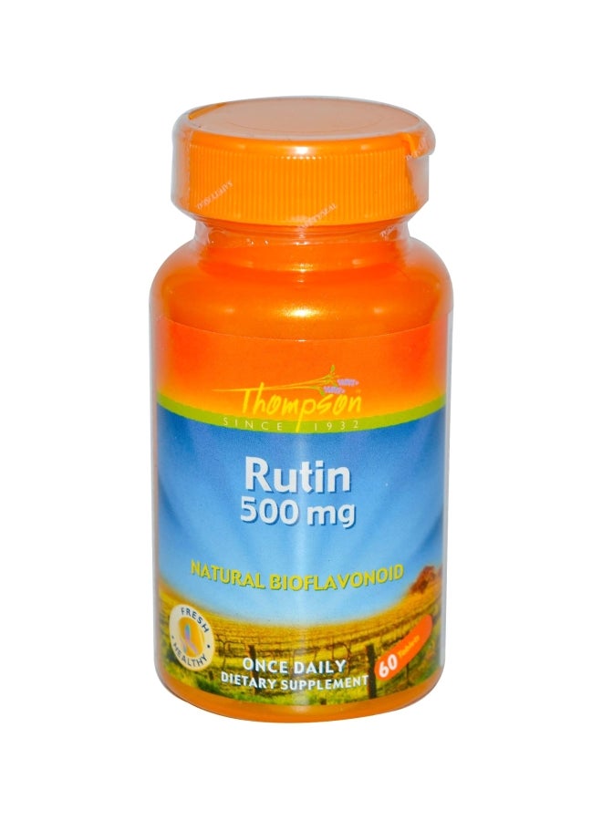 Thompson - Rutin Dietary Supplement 500 mg- 60 Tablet - Image 1
