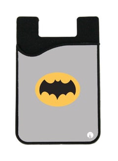 Batman Printed Card Holder Grey/Black/Yellow