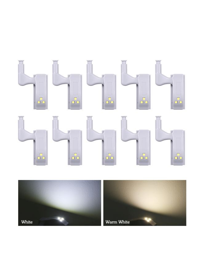 Generic Set Of 10 Sensor LED Light For Kitchen Cabinet White 19.7x3x13.7cm  - Image 3