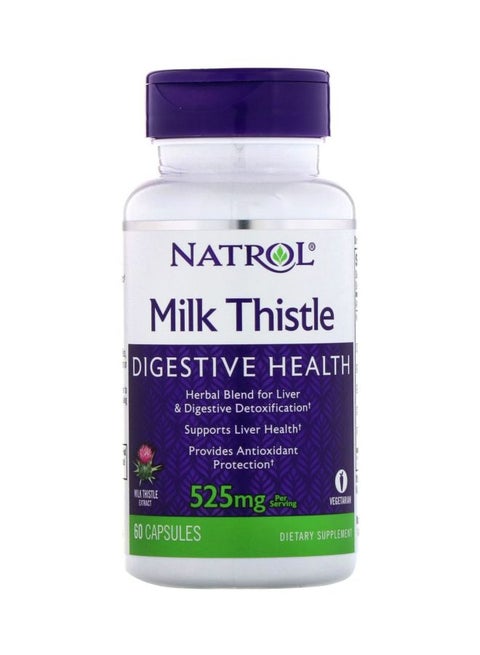 Milk Thistle Dietary Supplement 60 Capsules