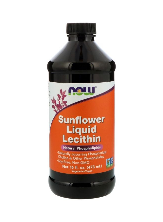 Now Foods - Sunflower Liquid Lecithin - Image 1