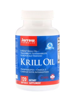 jarrow formulas Krill Oil Dietary Supplement 600 mg - 120 Softgels 