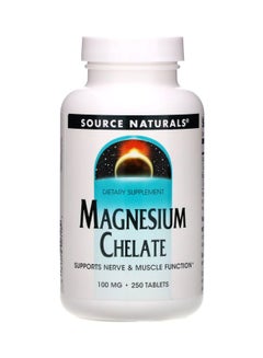 Source Naturals Magnesium Chelate Dietary Supplement 100 mg - 250 ...