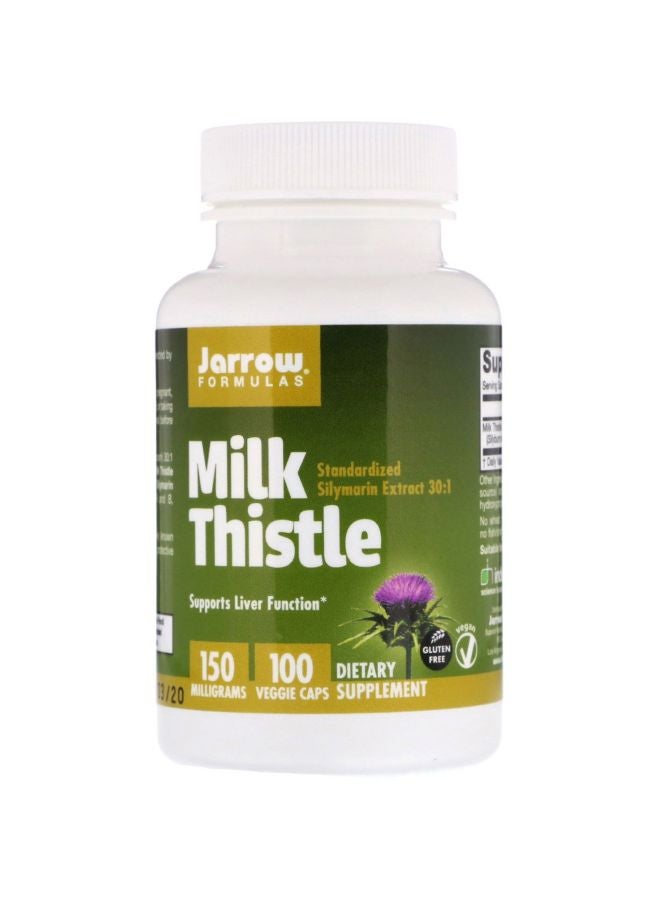 جارو فورملاز حليب الشوك مكمل غذائي 150 مللغ - 100 كبسولة نباتية