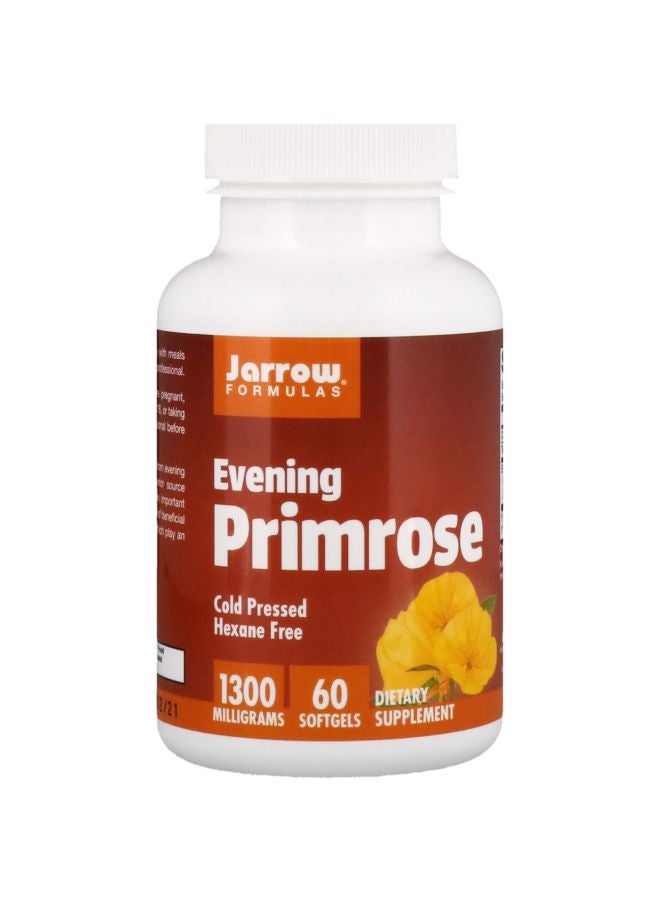 jarrow formulas Evening Primrose Dietary Supplement 1300 Mg-60 Softgels