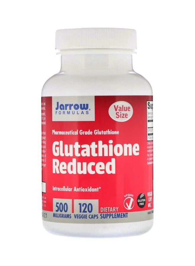 jarrow formulas Glutathione Reduced 500 Mg Dietary Supplement-120 Veggie Caps