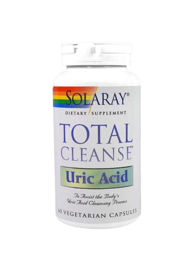 مكمل غذائي توتال كلينز بخلاصة حمض اليوريك - 60 كبسولة نباتية