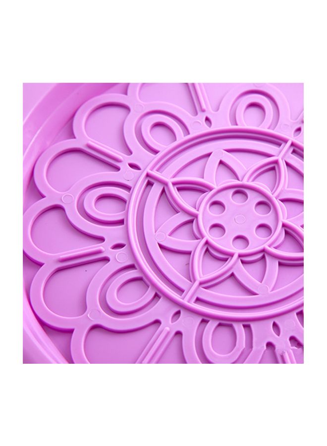 شاربدو حامل غلاية مياه عازل للحرارة بتصميم بارز يشبه المصفاة بنفسجي - Image 2