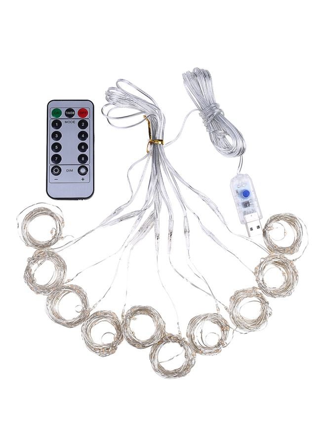 300-LED USB String Lights With Remote Control Blue 3meter  - Image 1