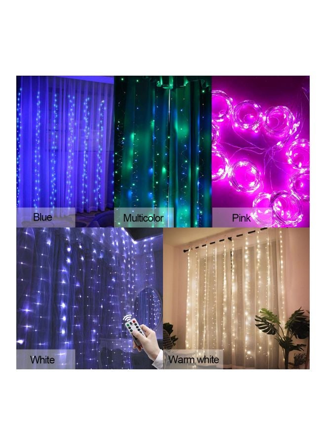 300-LED USB String Lights With Remote Control Blue 3meter  - Image 5