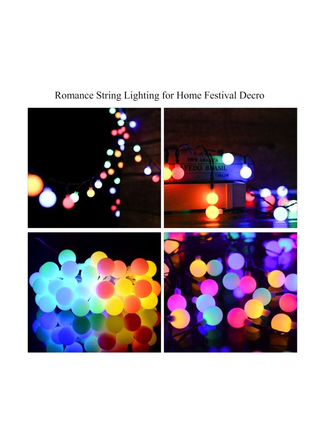 Tomshine - Solar Powered Round Ball LED String Light Multicolour 6.9meter - Image 1