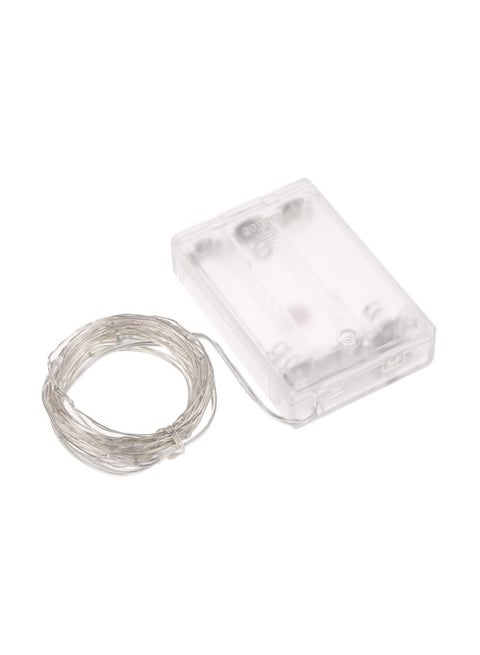 Pack Of 50 LED Wire String Light Set Blue 5meter