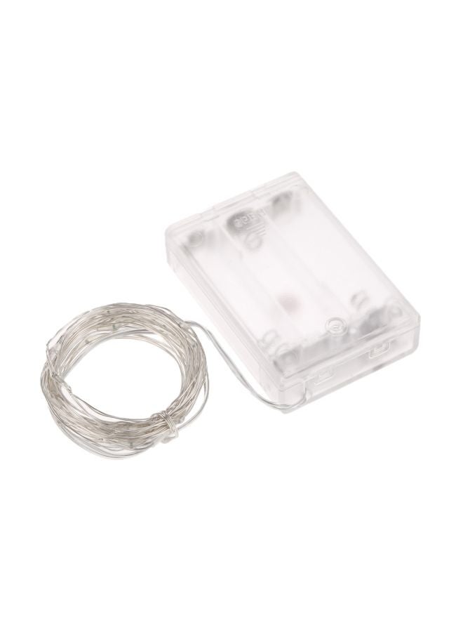 Pack Of 50 LED Wire String Light Set Blue 5meter