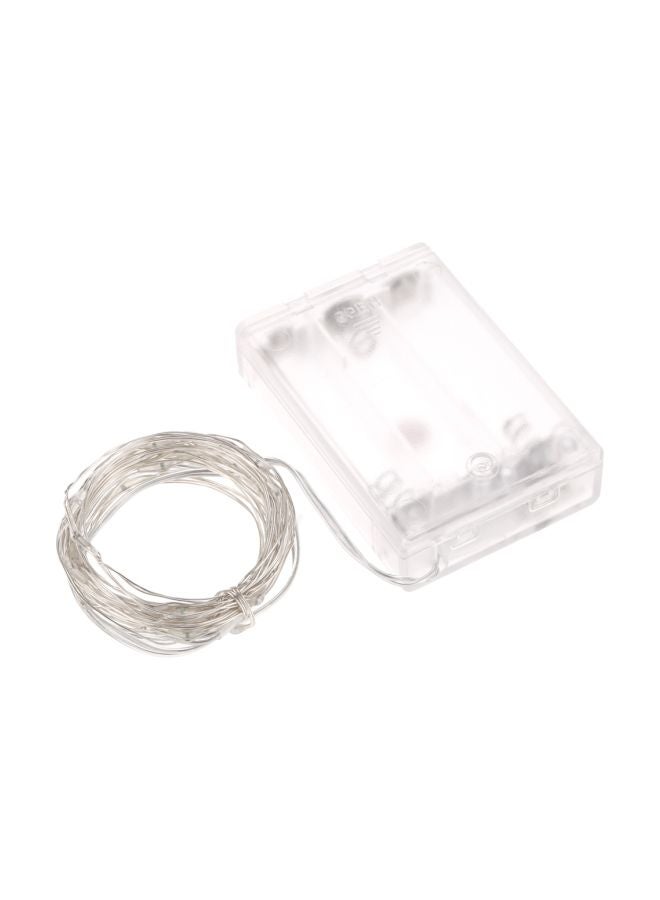 طقم سلك إضاءة LED من 100 مصباح أخضر 10متر  - Image 1