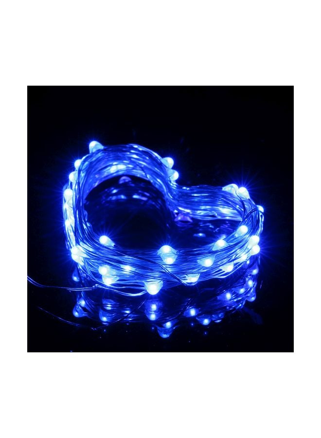 Pack Of 50 LED Wire String Light Set Blue 5meter