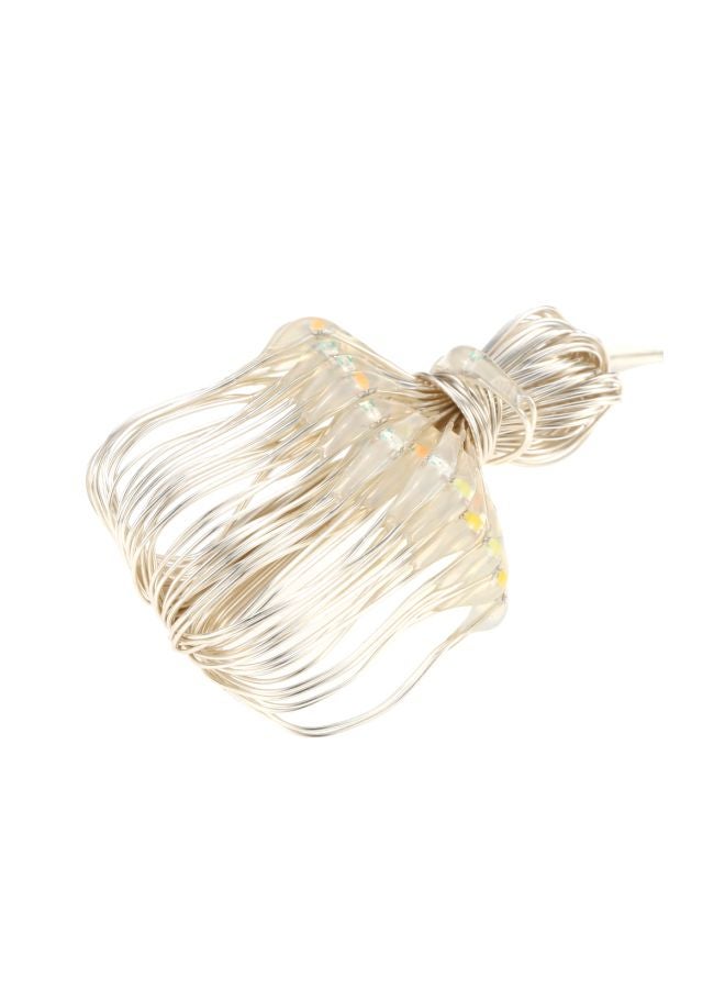 Pack Of 50 LED Wire String Light Set Blue 5meter