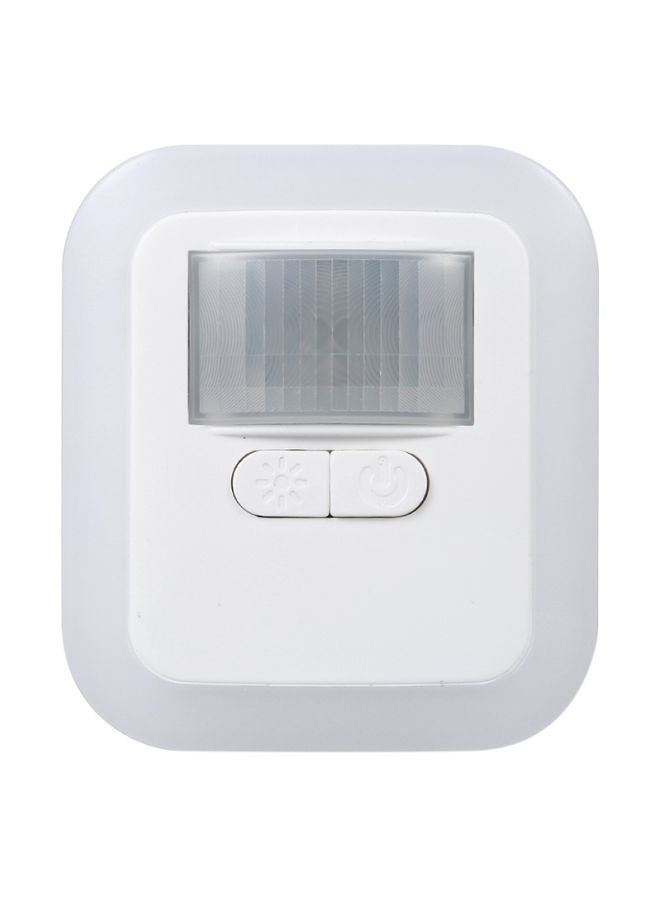LED Plug-In Motion Sensor Light White 7.30x4.30x6.50centimeter - Image 1