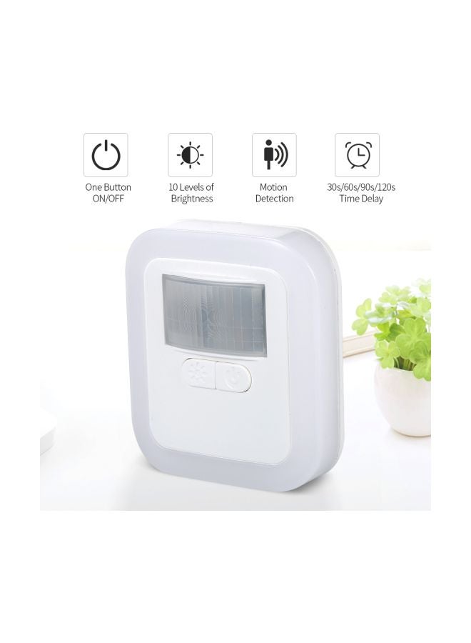 LED Plug-In Motion Sensor Light White 7.30x4.30x6.50centimeter - Image 5