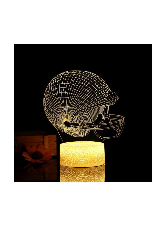 LED 3D Helmet Night Light Set Multicolour 21.50x5.30x15cm - Image 5