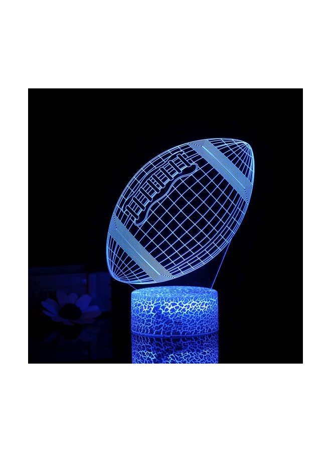 LED 3D Helmet Night Light Set Multicolour 21.50x5.30x15cm - Image 4