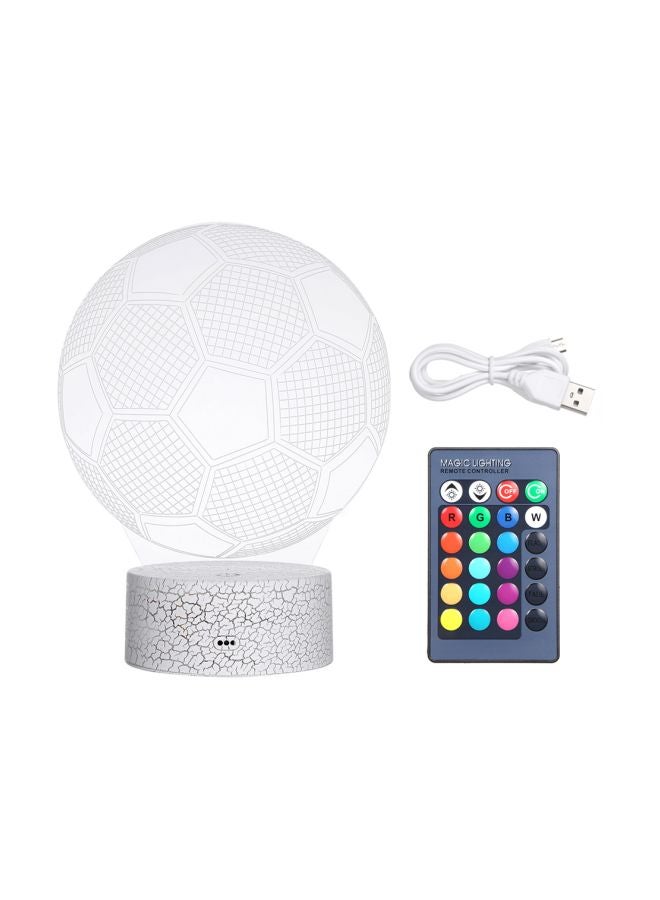 LED 3D Helmet Night Light Set Multicolour 21.50x5.30x15cm - Image 1