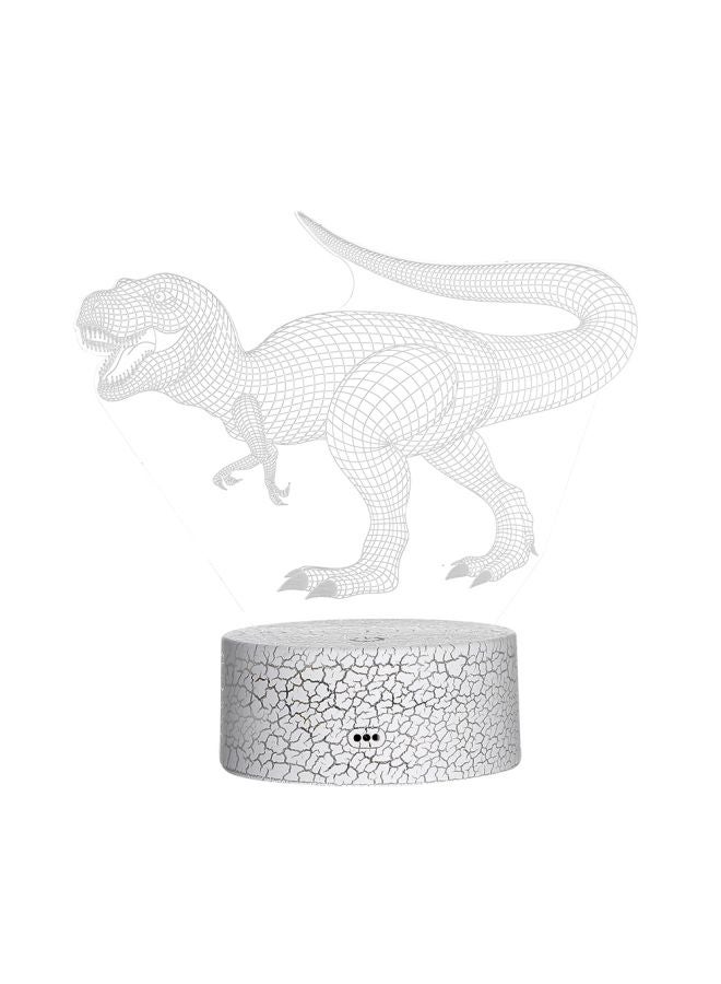 Generic - 3D Dinosaur LED Night Light Multicolour 21.50x5.30x15cm - Image 1