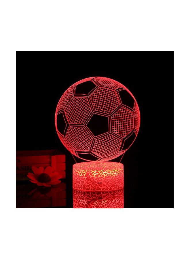 3D Soccer LED Night Light Multicolour 21.50x5.30x15cm - Image 4