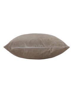 REGAL IN HOUSE 6-Piece Solid Pattern Decorative Pillow velvet Grey 65 x 65cm  - Image 2