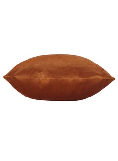 REGAL IN HOUSE 6-Piece Solid Pattern Decorative Pillow velvet Brown 65 x 65cm  - Image 2