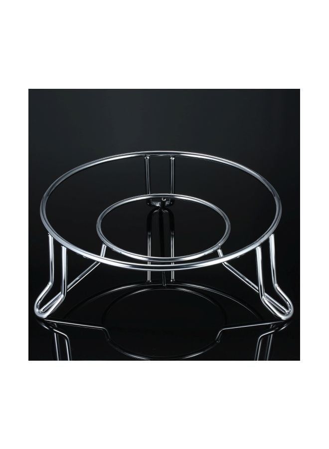 Chrome Plated Pot Rack Chrome 30x10x30cm - Image 5