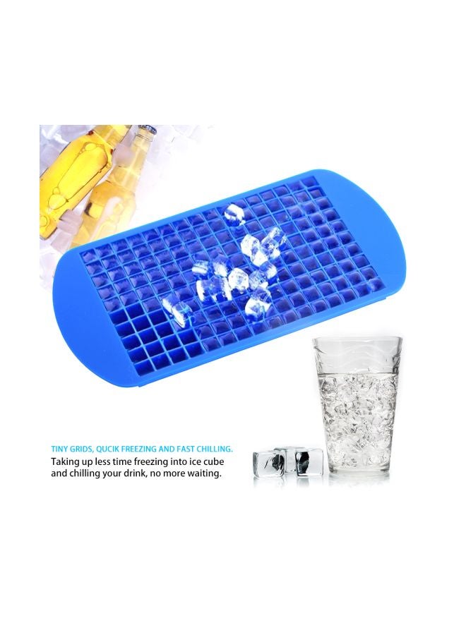 160-Grid Silicone Ice Cube Tray Blue 24x1.5x12.5centimeter  - Image 2