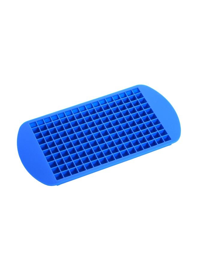 160-Grid Silicone Ice Cube Tray Blue 24x1.5x12.5centimeter  - Image 1